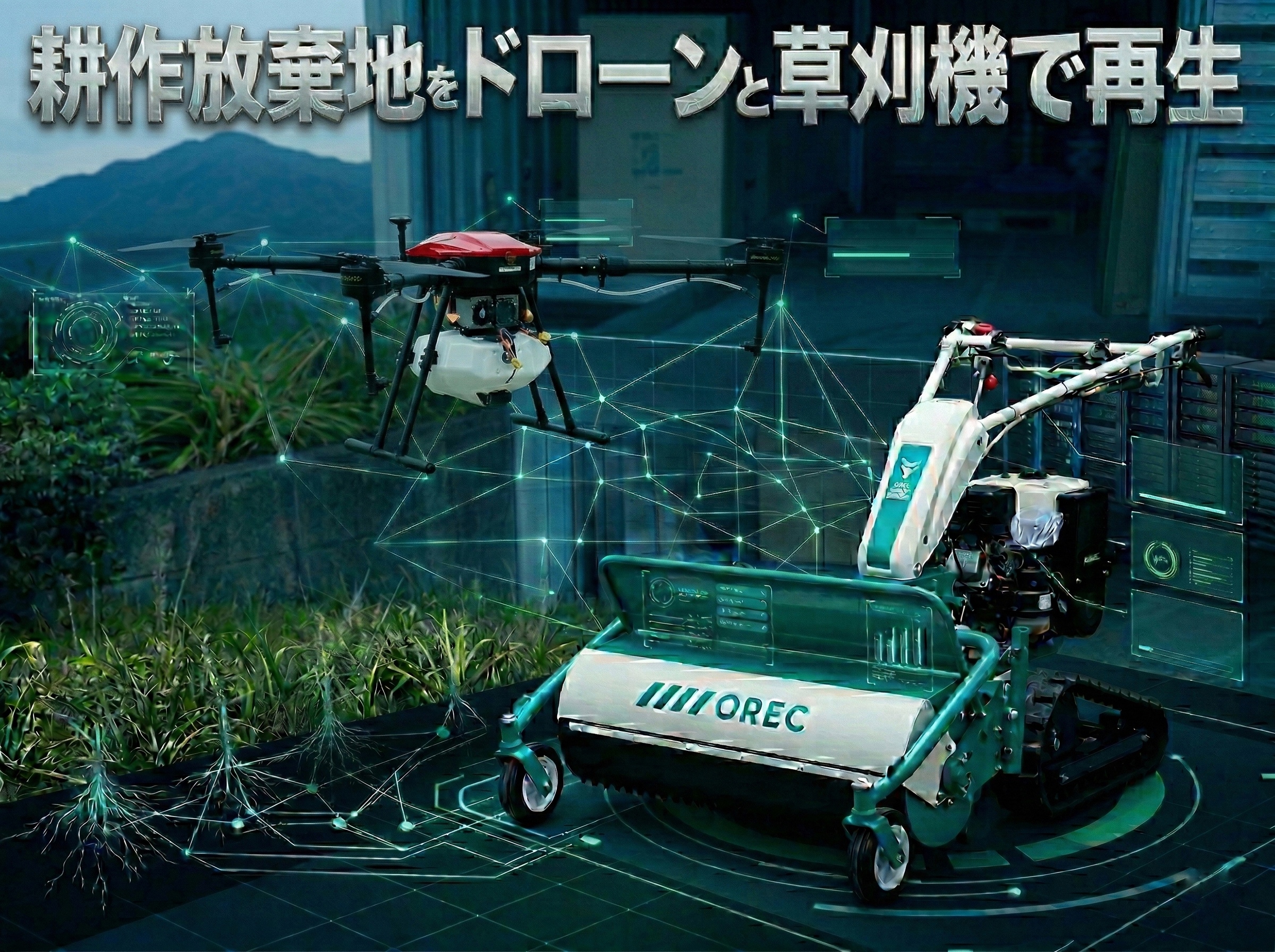 耕作放棄地対策・除草代行
