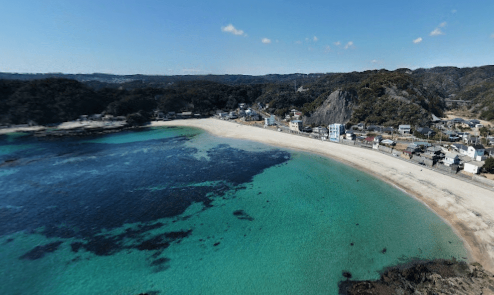 守屋海水浴場（勝浦市）